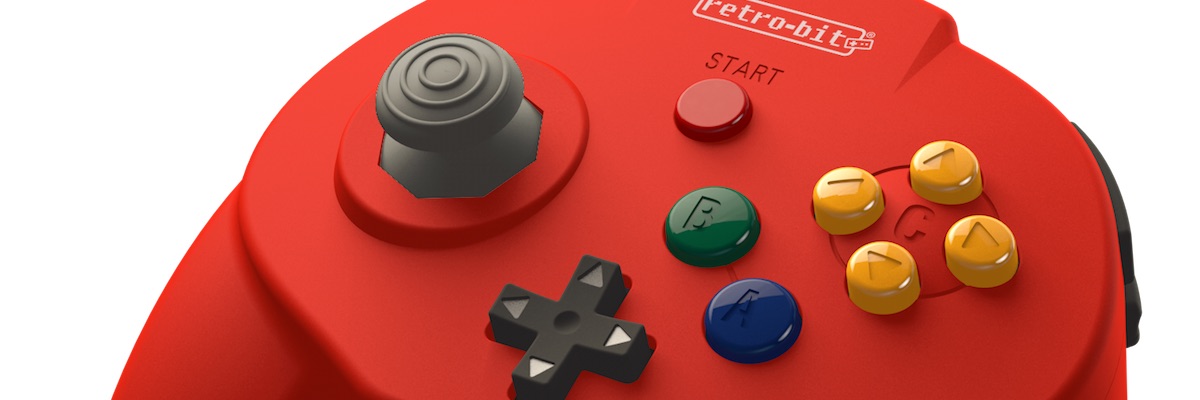 Tribute 64 Red Controller