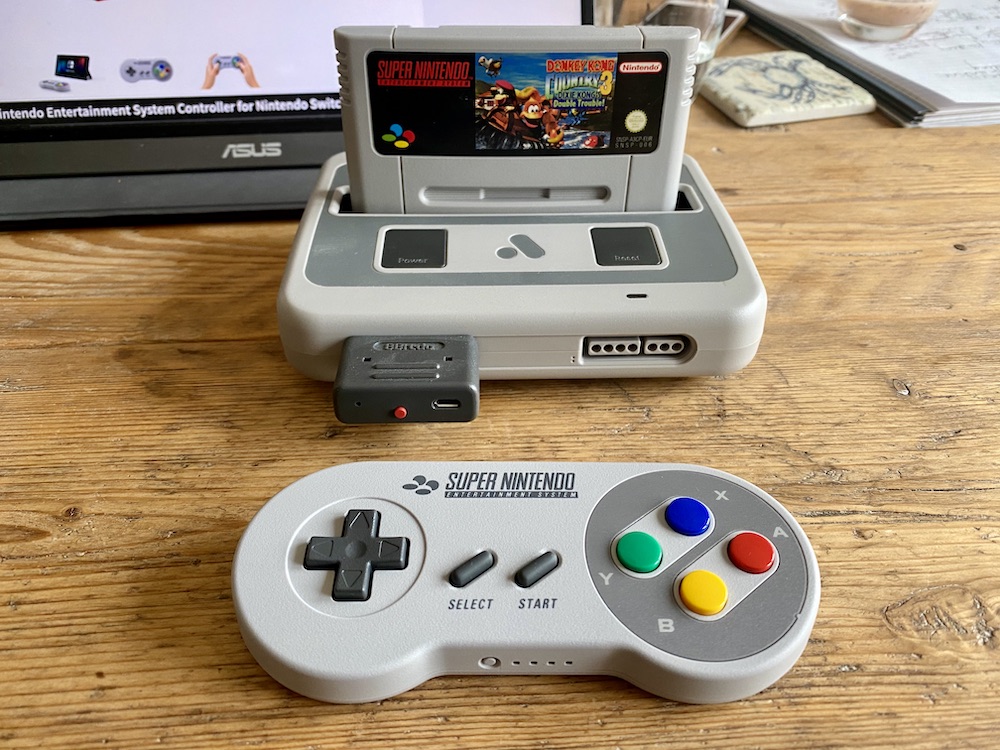 Does the official Bluetooth SNES pad work with a 3rd party receiver?