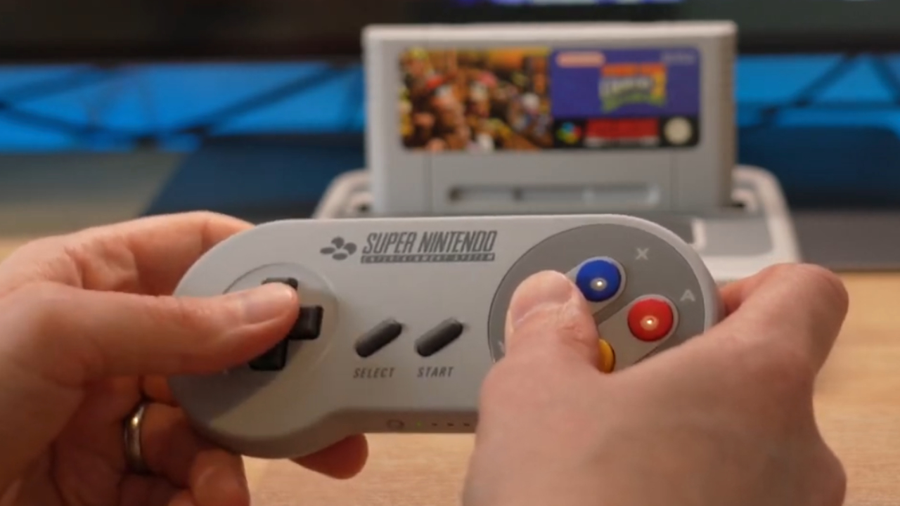 SNES Online Bluetooth Pad with Analogue Super NT